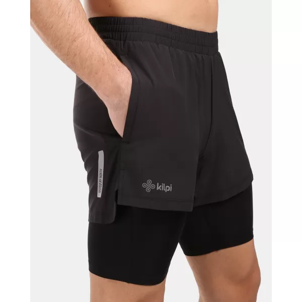  Pantaloni scurți pentru bărbați KILPI BRAGA-M 1M0412KI NEGRU 