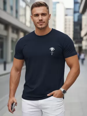 Tricou pentru bărbați DSTREET NX5126R-NY ALBASTRU ÎNCHIS