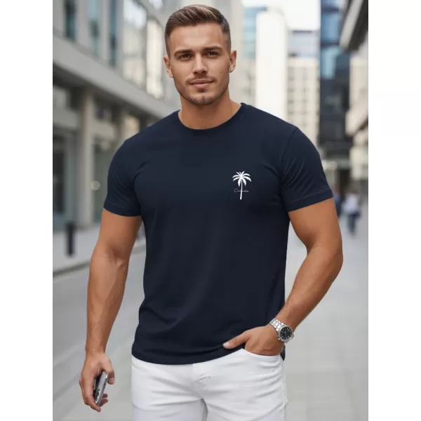  Tricou pentru bărbați DSTREET NX5126R-NY ALBASTRU ÎNCHIS 