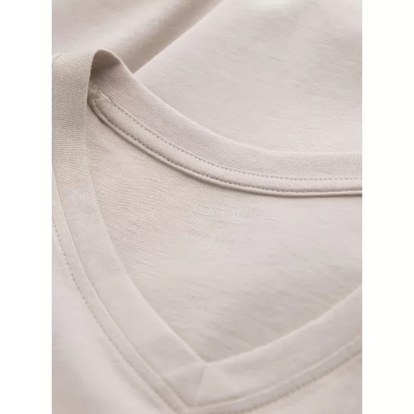  Tricou pentru bărbați OMBRE L171 BEJ DESCHIS 