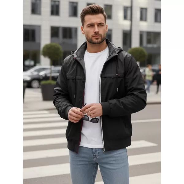  Jachetă pentru bărbați DSTREET TX5135 NEGRU 