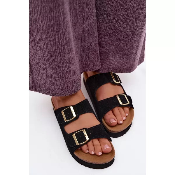  Papuci de damă VINCEZA 102657 NEGRU 