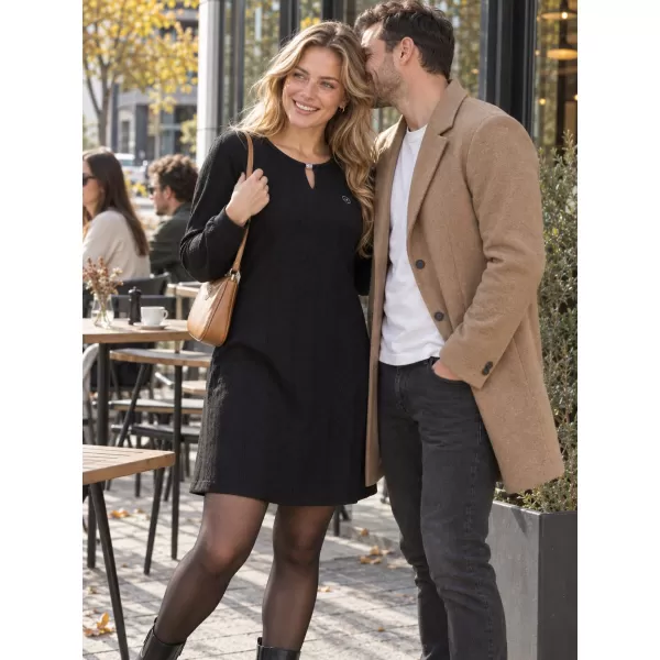  Rochie hanorac de dama ALTISPORT ILARIA NEGRU 