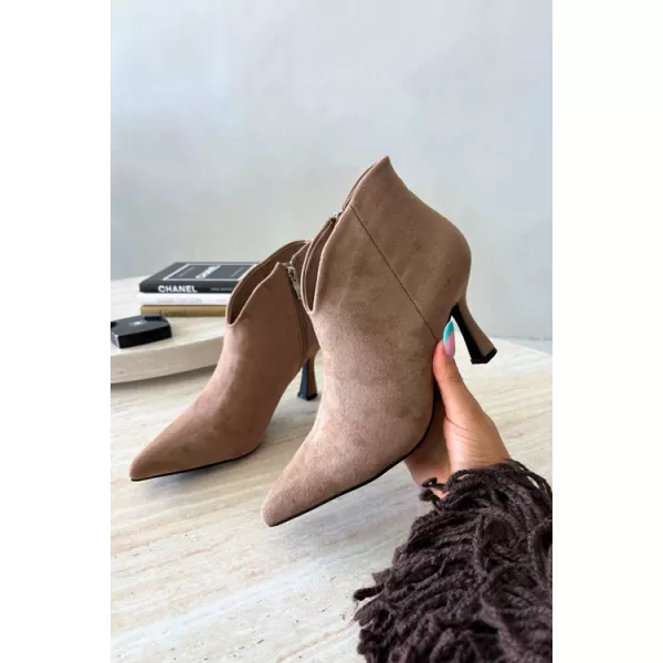  Botine de dama BOTO D-219 KAKI 