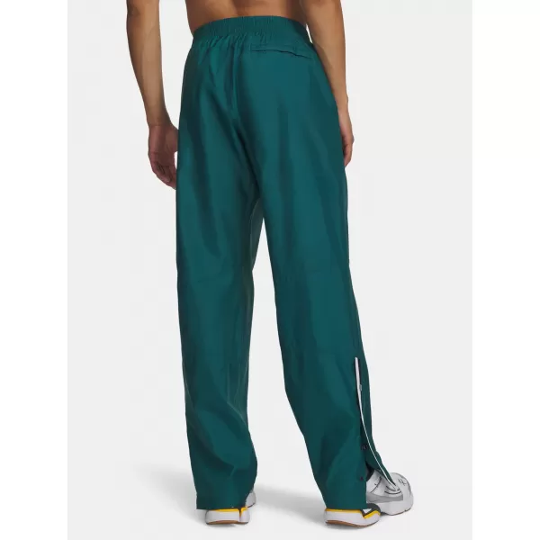  Pantaloni pentru bărbați UNDER ARMOUR UA ICON SW WOVEN PANTS 6009445-338 VERDE 