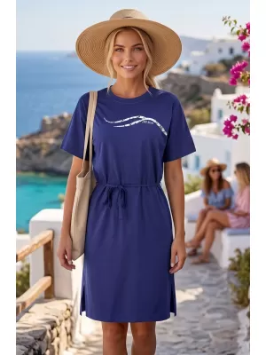 Rochie ALTISPORT ALW001816 ALBASTRU MIEZUL NOPȚII