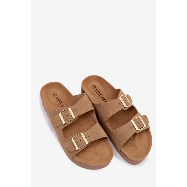  Papuci de damă VINCEZA 102657 BEJ 