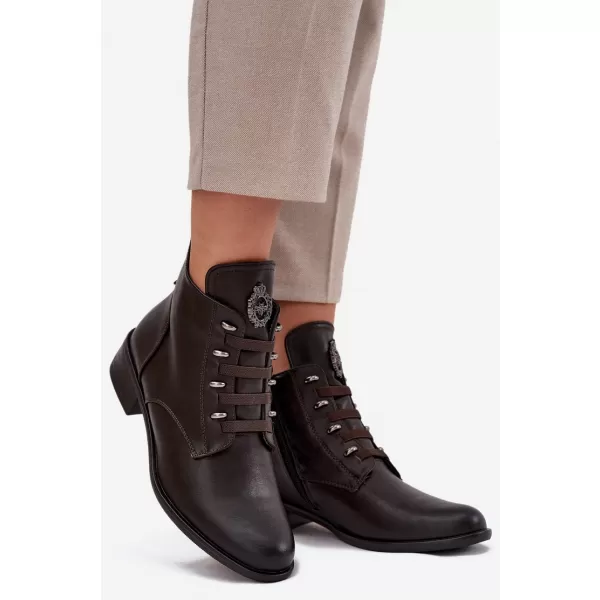  Pantofi de dama BOTO ASA198-21 CIOCOLATĂ 