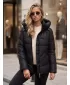 Geaca de dama DSTREET TY5936 NEGRU