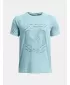 Tricou băieți UNDER ARMOUR UA B TECH GAME DAY SS 1389974-494 ALBASTRU