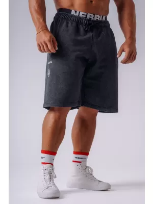 Pantaloni scurți pentru bărbați NEBBIA OLYMPIA 950 NEGRU