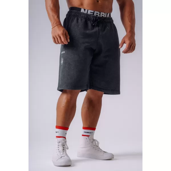  Pantaloni scurți pentru bărbați NEBBIA OLYMPIA 950 NEGRU 
