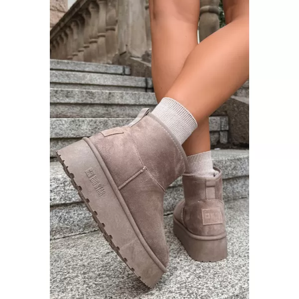  Oameni de zăpadă pentru femei BIG STAR SHOES UU274224 BEJ 