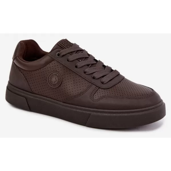  Adidași pentru bărbați BIG STAR SHOES UU174326 UMBRE MARO/BEJ 