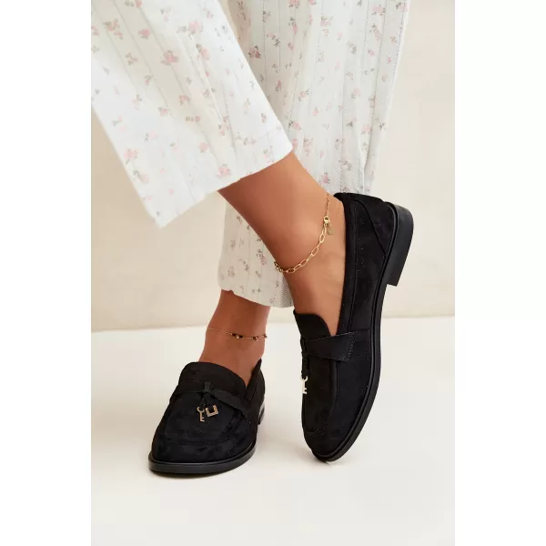  Mocasini de dama BOTO 1539 NEGRU 