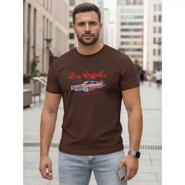  Tricou pentru bărbați DSTREET NX0055R-CH MARO 