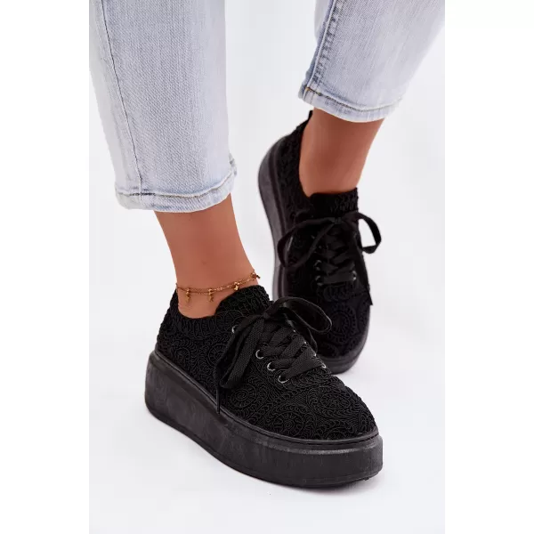  Adidași de damă BOTO LA357/9177 NEGRU 