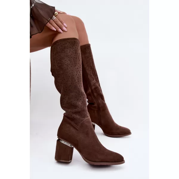  Cizme de dama S.BARSKI HY62-8122 MARO 