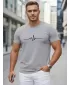 Tricou pentru bărbați DSTREET NX5098R-SL GRI DESCHIS