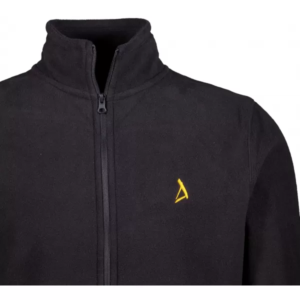 Hanorac pentru bărbați din fleece ALTISPORT ALM002852 NEGRU SI AURIU 