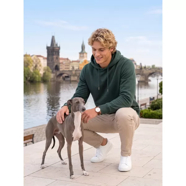  Hanorac pentru bărbați ALTISPORT NP/ALMST44001 VERDE STICLA 