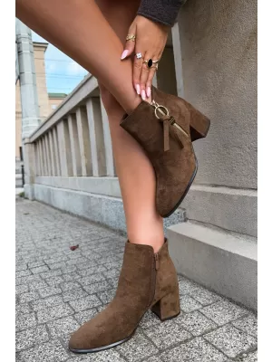 Botine de dama BOTO NS653P MARO