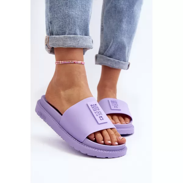  Papuci de damă BIG STAR SHOES LL274426 VIOLET 
