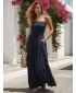 Rochie DSTREET EY2668 ALBASTRU ÎNCHIS