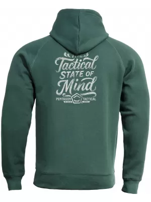 Hanorac pentru bărbați PENTAGON PHAETON HOOD STATE OF MIND K09021-ST SPRINGBOK VERDE