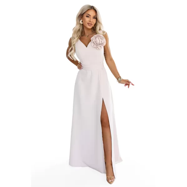  Rochie de femei NUMOCO 669-3 BEJ 