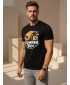 Tricou pentru bărbați DSTREET NX044R NEGRU