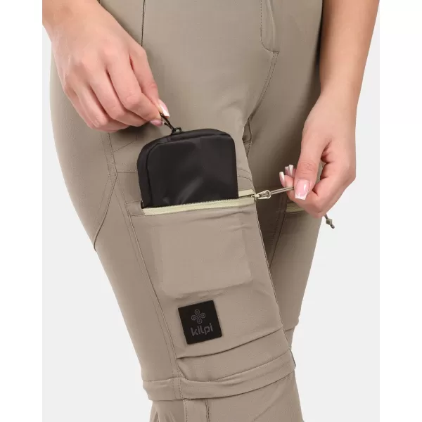  Pantaloni de dama KILPI HOSIO-W 1L0404KI KAKI 