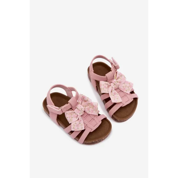  Sandale pentru fete BOTO 377-1C/2C/3C ROZ 