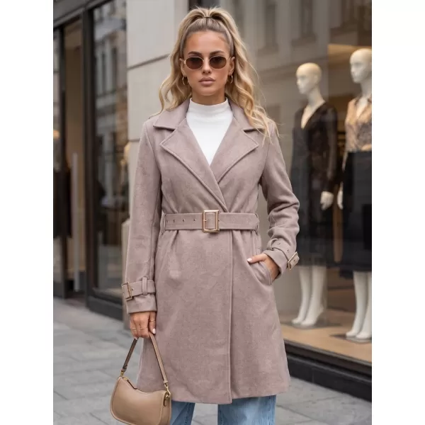  Palton de damă DSTREET NY0787 BEJ 