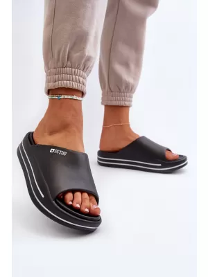 Papuci de damă BIG STAR SHOES NN274A037 NEGRU