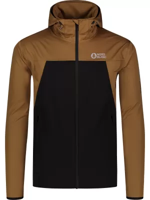 Jachetă softshell impermeabilă pentru bărbați NORDBLANC EXPEDITIOUS NBSSM8323 MARO
