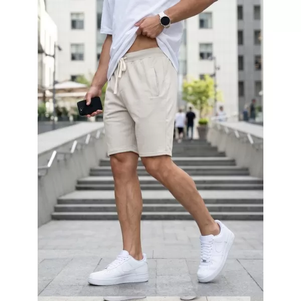  Pantaloni scurți pentru bărbați DSTREET SX2622 BEJ 