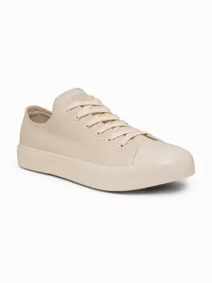 Pantofi pentru bărbați OMBRE OM-FOTL-0189 BEJ DESCHIS