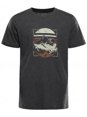 Tricou funcțional pentru bărbați ALPINE PRO GREM 3 VARIANTA NEAGRA PA