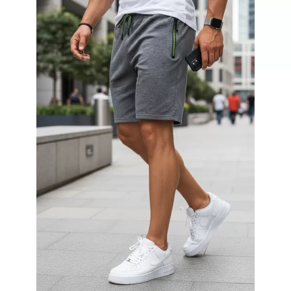  Pantaloni scurți pentru bărbați DSTREET SX2280 GRI ÎNCHIS 