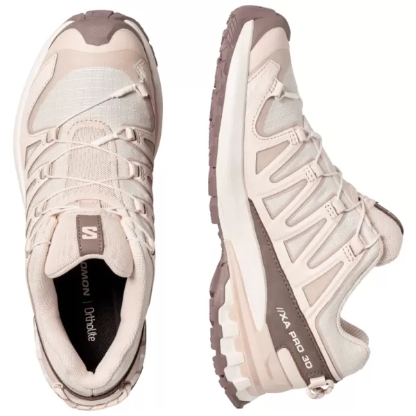  Pantofi de dama SALOMON XA PRO 3D V9 LIFELONG L49153900 TAPIOCA/TAPIOCA/IRON 