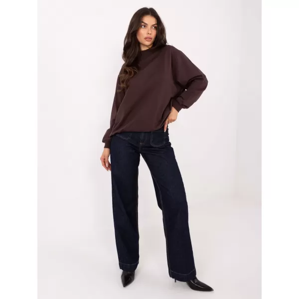  Hanorac de dama BASIC FEEL GOOD RV-BL-5185.70P MARO ÎNCHIS 
