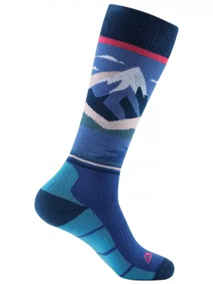 Ciorapi sport pentru genunchi ALPINE PRO MEDE LILIAC DESCHIS