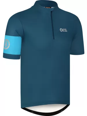 Tricou de ciclism pentru bărbați NORDBLANC CAMEL NBSMF8079 ALBASTRU