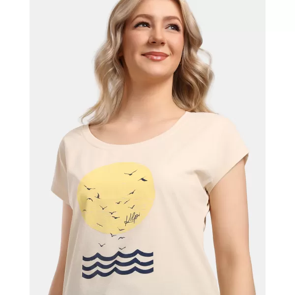  Tricou funcțional de damă KILPI ARONY-W 1L0304KI BEJ 