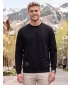 Hanorac pentru bărbați ALTISPORT NP/ALMST43001 OPAL NEGRU