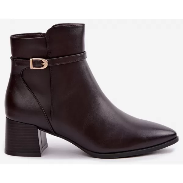  Botine de dama SERGIO LEONE BT-33 CAFEA 