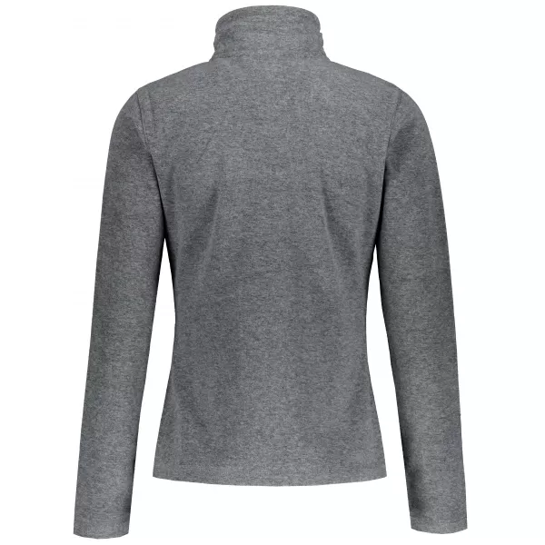  Hanorac de damă din fleece ALTISPORT ALW002852 EVIDENȚIERE NEAGRĂ 