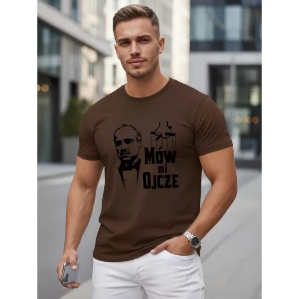  Tricou pentru bărbați DSTREET NX5145R-CH MARO 