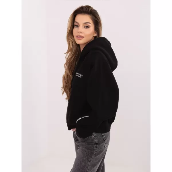  Hanorac de dama SUBLEVEL D10600BI02863A3 NEGRU 